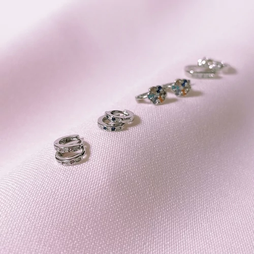 Baba Ezüst Fülbevalók